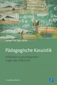 Pädagogische Kasuistik_cover