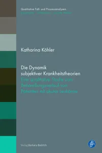 Die Dynamik subjektiver Krankheitstheorien_cover