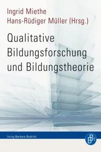 Qualitative Bildungsforschung und Bildungstheorie_cover