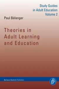 Theories in Adult Learning and Education_cover
