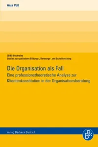 Die Organisation als Fall_cover