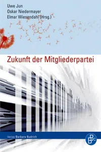 Die Zukunft der Mitgliederpartei_cover