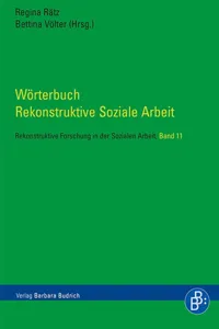 Wörterbuch Rekonstruktive Soziale Arbeit_cover