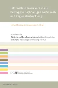 Informelles Lernen vor Ort als Beitrag zur nachhaltigen Kommunal- und Regionalentwicklung_cover