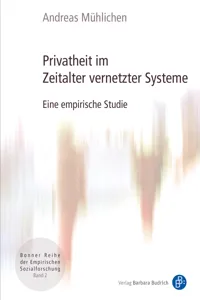 Privatheit im Zeitalter vernetzter Systeme_cover