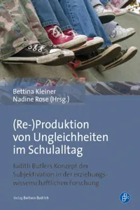 (Re-)Produktion von Ungleichheiten im Schulalltag_cover