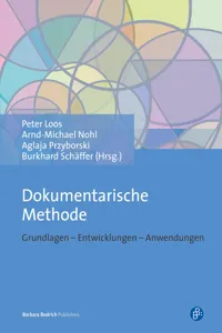 Dokumentarische Methode_cover