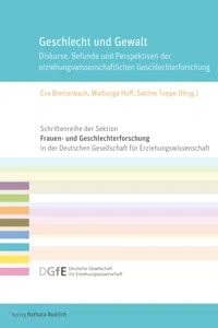 Geschlecht und Gewalt_cover