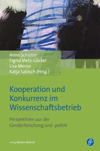 Kooperation und Konkurrenz im Wissenschaftsbetrieb_cover