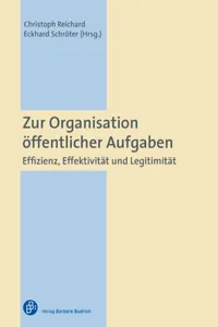 Zur Organisation öffentlicher Aufgaben_cover