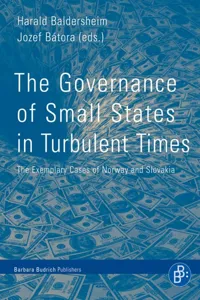 The Governance of Small States in Turbulent Times_cover