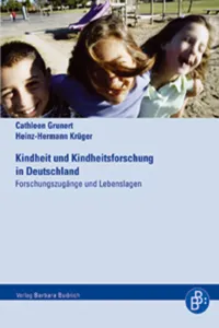 Kindheit und Kindheitsforschung in Deutschland_cover