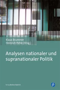 Analysen nationaler und supranationaler Politik_cover