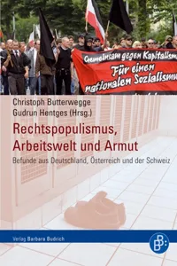 Rechtspopulismus, Arbeitswelt und Armut_cover