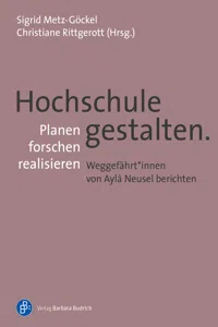 Hochschule gestalten. Planen – forschen – realisieren_cover