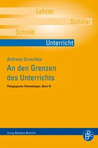 An den Grenzen des Unterrichts_cover