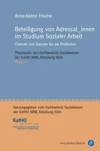 Beteiligung von Adressat_innen im Studium Sozialer Arbeit_cover