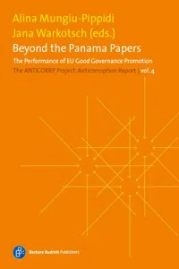 Beyond the Panama Papers. The Performance of EU Good Governance Promotion_cover