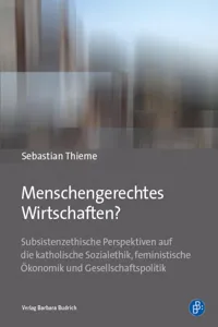 Menschengerechtes Wirtschaften?_cover