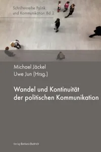 Wandel und Kontinuität der politischen Kommunikation_cover