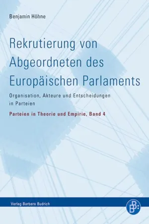 Rekrutierung von Abgeordneten des Europäischen Parlaments