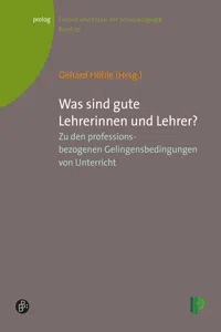 Was sind gute Lehrerinnen und Lehrer?_cover