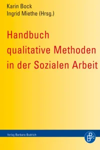 Handbuch qualitative Methoden in der Sozialen Arbeit_cover