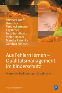 Aus Fehlern lernen ? Qualitätsmanagement im Kinderschutz_cover