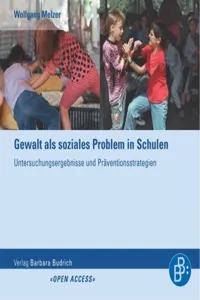 Gewalt als soziales Problem in Schulen_cover