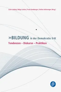 Bildung in der Demokratie II_cover