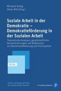 Soziale Arbeit in der Demokratie – Demokratieförderung in der Sozialen Arbeit_cover