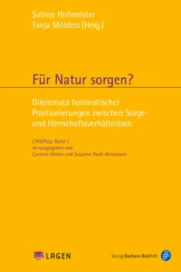 Für Natur sorgen?_cover