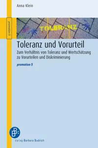 Toleranz und Vorurteil_cover