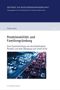 Pendelmobilität und Familiengründung_cover