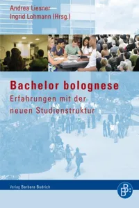 Bachelor bolognese – Erfahrungen mit der neuen Studienstruktur_cover