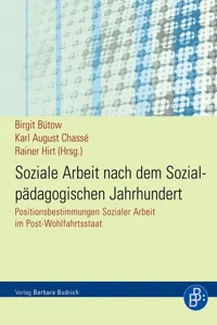 Soziale Arbeit nach dem Sozialpädagogischen Jahrhundert_cover