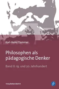 Philosophen als pädagogische Denker_cover