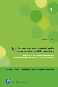 Sport im Kontext von internationaler Zusammenarbeit und Entwicklung_cover