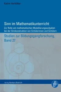 Sinn im Mathematikunterricht_cover