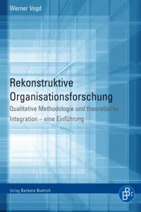 Rekonstruktive Organisationsforschung_cover