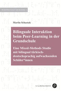 Bilinguale Interaktion beim Peer-Learning in der Grundschule_cover