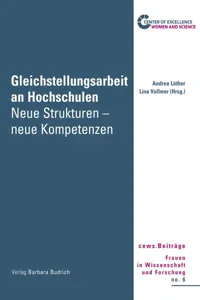 Gleichstellungsarbeit an Hochschulen_cover