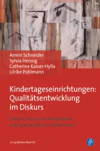 Kindertageseinrichtungen: Qualitätsentwicklung im Diskurs_cover