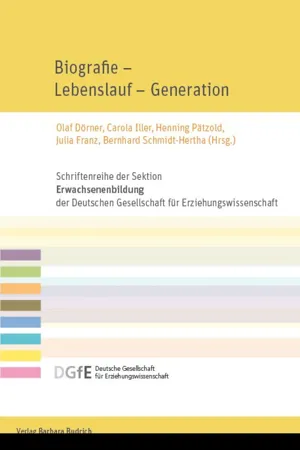 Biografie – Lebenslauf – Generation