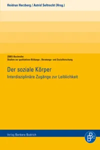 Der soziale Körper_cover