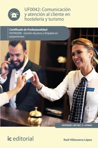 Comunicación y Atención al Cliente en Hostelería y Turismo. HOTA0208_cover