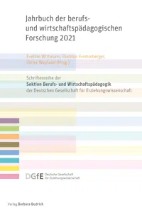 Jahrbuch der berufs- und wirtschaftspädagogischen Forschung 2021_cover