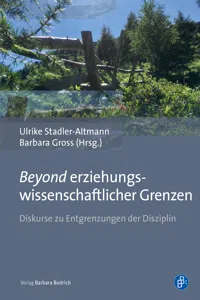 Beyond erziehungswissenschaftlicher Grenzen_cover