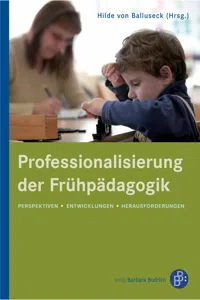 Professionalisierung der Frühpädagogik_cover