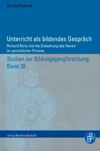 Unterricht als bildendes Gespräch_cover